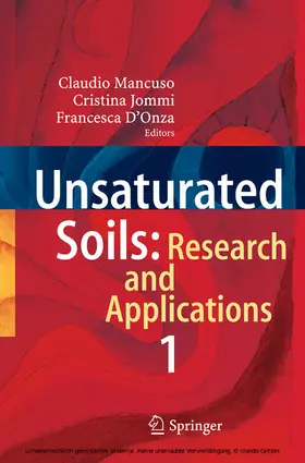 Mancuso / Jommi / D’Onza | Unsaturated Soils: Research and Applications | E-Book | www.sack.de