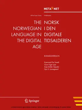 Rehm / Uszkoreit | The Norwegian Language in the Digital Age | E-Book | sack.de
