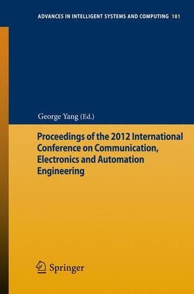 Yang |  Proceedings of the 2012 International Conference | Buch |  Sack Fachmedien