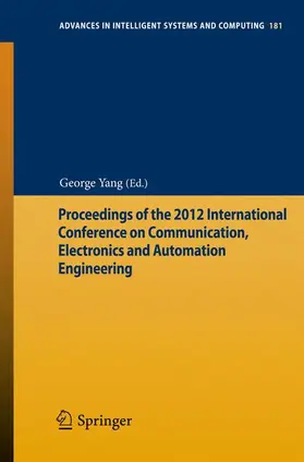 Yang |  Proceedings of the 2012 International Conference | Buch |  Sack Fachmedien