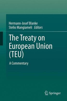 Blanke / Mangiameli |  The Treaty on European Union (TEU) | Buch |  Sack Fachmedien
