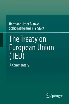 Blanke / Mangiameli |  The Treaty on European Union (TEU) | eBook | Sack Fachmedien