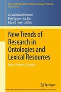 Oltramari / Vossen / Qin |  New Trends of Research in Ontologies and Lexical Resources | eBook | Sack Fachmedien