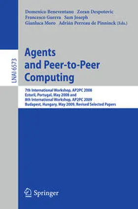 Beneventano / Despotovic / Guerra |  Agents and Peer-to-Peer Computing | eBook | Sack Fachmedien