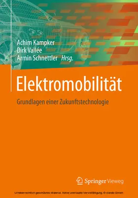 Kampker / Vallée / Schnettler |  Elektromobilität | eBook | Sack Fachmedien