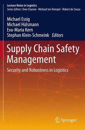 Essig / Klein-Schmeink / Hülsmann | Supply Chain Safety Management | Buch | 978-3-642-32020-0 | sack.de