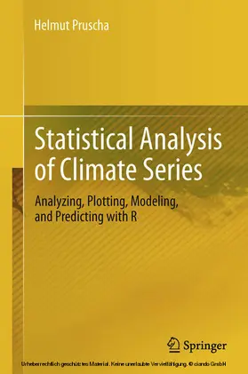 Pruscha |  Statistical Analysis of Climate Series | eBook | Sack Fachmedien