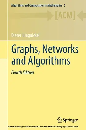 Jungnickel |  Graphs, Networks and Algorithms | eBook | Sack Fachmedien