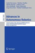 Herrmann / Studley / Pearson |  Advances in Autonomous Robotics | Buch |  Sack Fachmedien