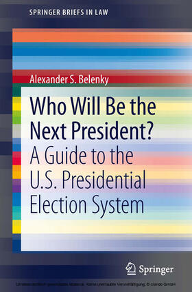 Belenky | Who Will Be the Next President? | E-Book | sack.de