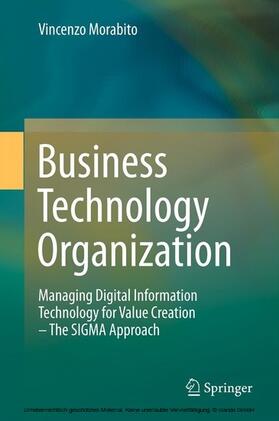 Morabito | Business Technology Organization | E-Book | sack.de