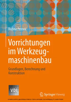Perovic |  Vorrichtungen im Werkzeugmaschinenbau | eBook | Sack Fachmedien