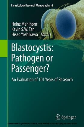 Mehlhorn / Tan / Yoshikawa | Blastocystis: Pathogen or Passenger? | E-Book | sack.de