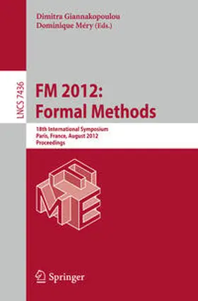 Giannakopoulou / Mery | FM 2012: Formal Methods | E-Book | sack.de