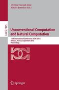 Jonoska / Durand-Lose |  Unconventional Computation and Natural Computation | Buch |  Sack Fachmedien