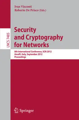 Visconti / De Prisco |  Security and Cryptography for Networks | eBook | Sack Fachmedien