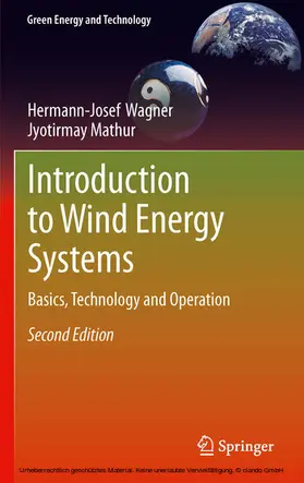 Wagner / Mathur |  Introduction to Wind Energy Systems | eBook | Sack Fachmedien