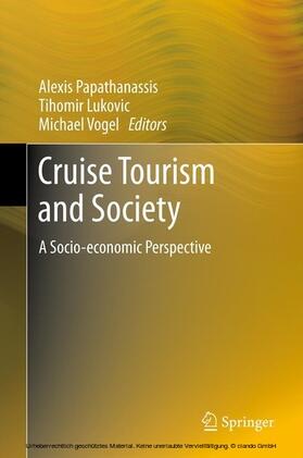 Papathanassis / Lukovic / Vogel | Cruise Tourism and Society | E-Book | sack.de