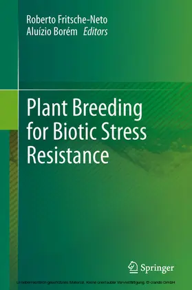 Fritsche-Neto / Borém | Plant Breeding for Biotic Stress Resistance | E-Book | sack.de