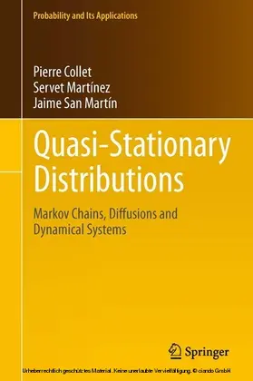 Collet / Martínez / San Martín |  Quasi-Stationary Distributions | eBook | Sack Fachmedien