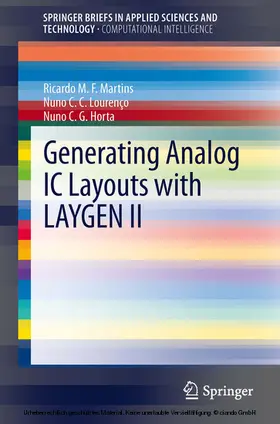 Martins / Lourenço / Horta | Generating Analog IC Layouts with LAYGEN II | E-Book | www.sack.de
