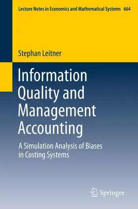 Leitner |  Information Quality and Management Accounting | eBook | Sack Fachmedien