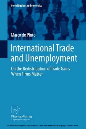 de Pinto | International Trade and Unemployment | E-Book | www.sack.de