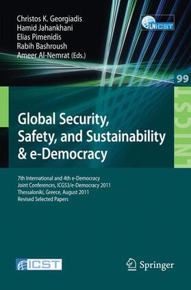 Jahankhani / Georgiadis / Al-Nemrat |  Global Security, Safety, and Sustainability | Buch |  Sack Fachmedien