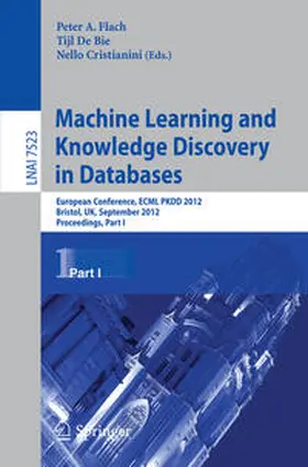 Flach / De Bie / Cristianini | Machine Learning and Knowledge Discovery in Databases | E-Book | sack.de