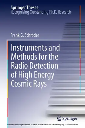 Schröder | Instruments and Methods for the Radio Detection of High Energy Cosmic Rays | E-Book | www.sack.de