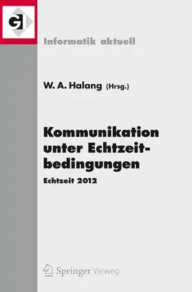 Halang |  Kommunikation unter Echtzeitbedingungen | Buch |  Sack Fachmedien