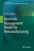 Golinska |  Materials Management Model for Remanufacturing | Buch |  Sack Fachmedien