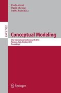 Atzeni / Ram / Cheung |  Conceptual Modeling | Buch |  Sack Fachmedien