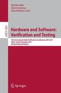 Eder / Shehory / Louren?o |  Hardware and Software: Verification and Testing | Buch |  Sack Fachmedien
