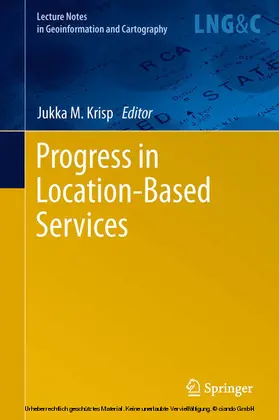 Krisp |  Progress in Location-Based Services | eBook | Sack Fachmedien