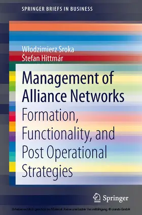 Sroka / Hittmár | Management of Alliance Networks | E-Book | www.sack.de