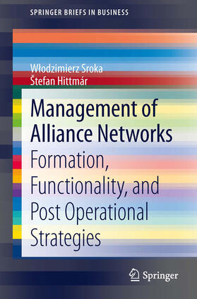 Sroka / Hittmár | Management of Alliance Networks | E-Book | sack.de