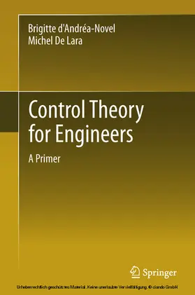 d'Andréa-Novel / De Lara | Control Theory for Engineers | E-Book | www.sack.de