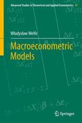 Welfe |  Macroeconometric Models | eBook | Sack Fachmedien