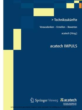 acatech | Technikzukünfte | E-Book | sack.de