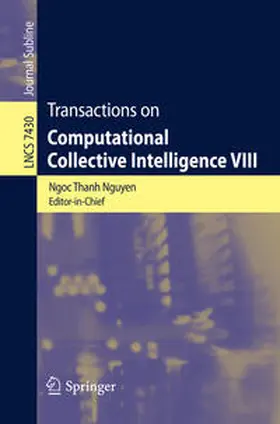 Nguyen | Transactions on Computational Collective Intelligence VIII | E-Book | sack.de