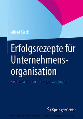 Mack | Erfolgsrezepte für Unternehmensorganisation | E-Book | sack.de