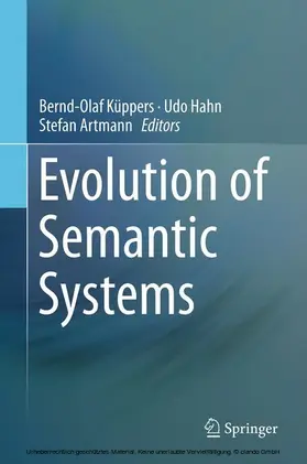 Küppers / Hahn / Artmann |  Evolution of Semantic Systems | eBook | Sack Fachmedien