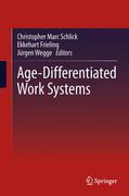 Schlick / Frieling / Wegge |  Age-Differentiated Work Systems | eBook | Sack Fachmedien