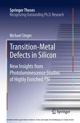 Steger |  Transition-Metal Defects in Silicon | eBook | Sack Fachmedien