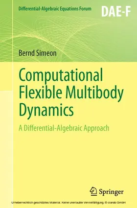 Simeon |  Computational Flexible Multibody Dynamics | eBook | Sack Fachmedien