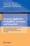 Kim / Ramos / Adeli |  Computer Applications for Modeling, Simulation, and Automobile | Buch |  Sack Fachmedien
