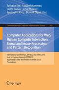 Kim / Mohammed / Slezak |  Computer Applications for Web, Human Computer Interaction, Signal and Image Processing, and Pattern Recognition | Buch |  Sack Fachmedien
