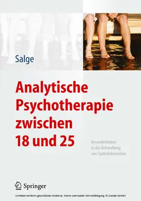 Salge |  Analytische Psychotherapie zwischen 18 und 25 | eBook | Sack Fachmedien