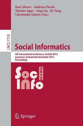 Aberer / Flache / Gueret | Social Informatics | Buch | 978-3-642-35385-7 | sack.de